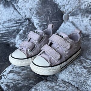 Kids Purple Star Converse